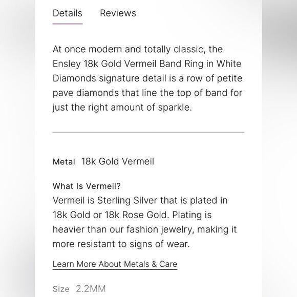 Kendra Scott Diamond ring - Picture 3 of 3